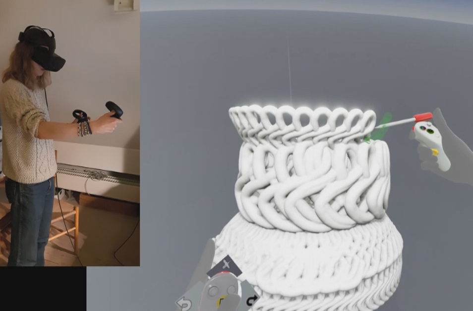 Crafting ceramics through the Use of Virtual Reality