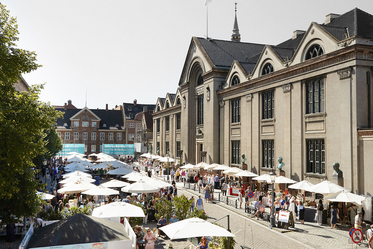 Frue Plads Marked. Fotograf Christina Birch