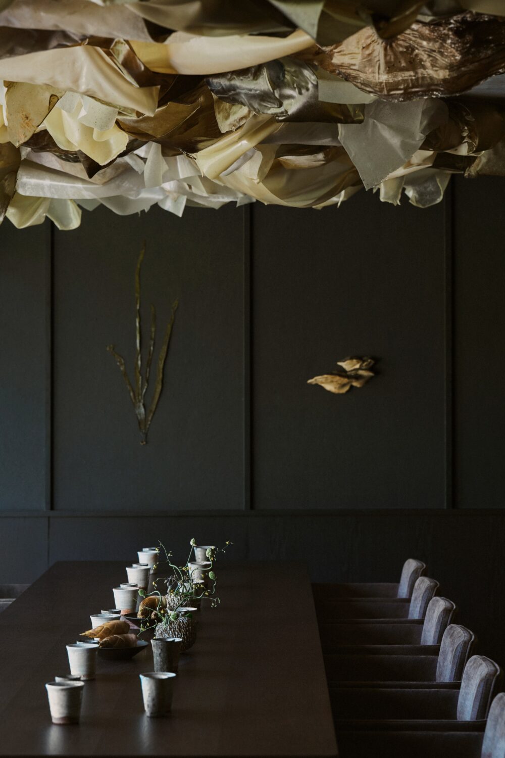 Natural Material Studio. Projekt for pop-up restaurant NOMA i Kyoto. Fotograf Tanaka Kotaro