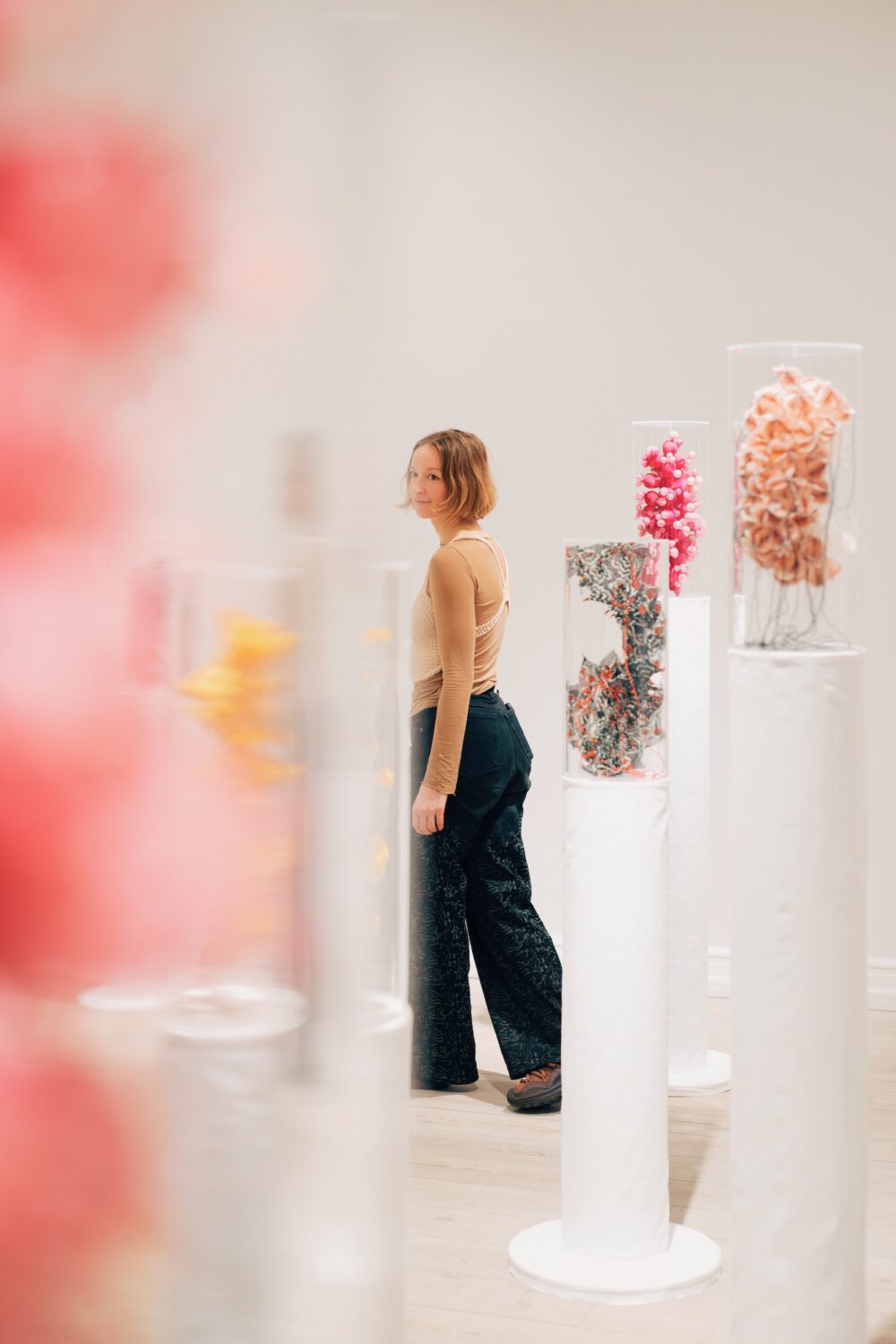 Lærke Lillelund. Fiberium. Officinet. Fotograf Maya Matsuura