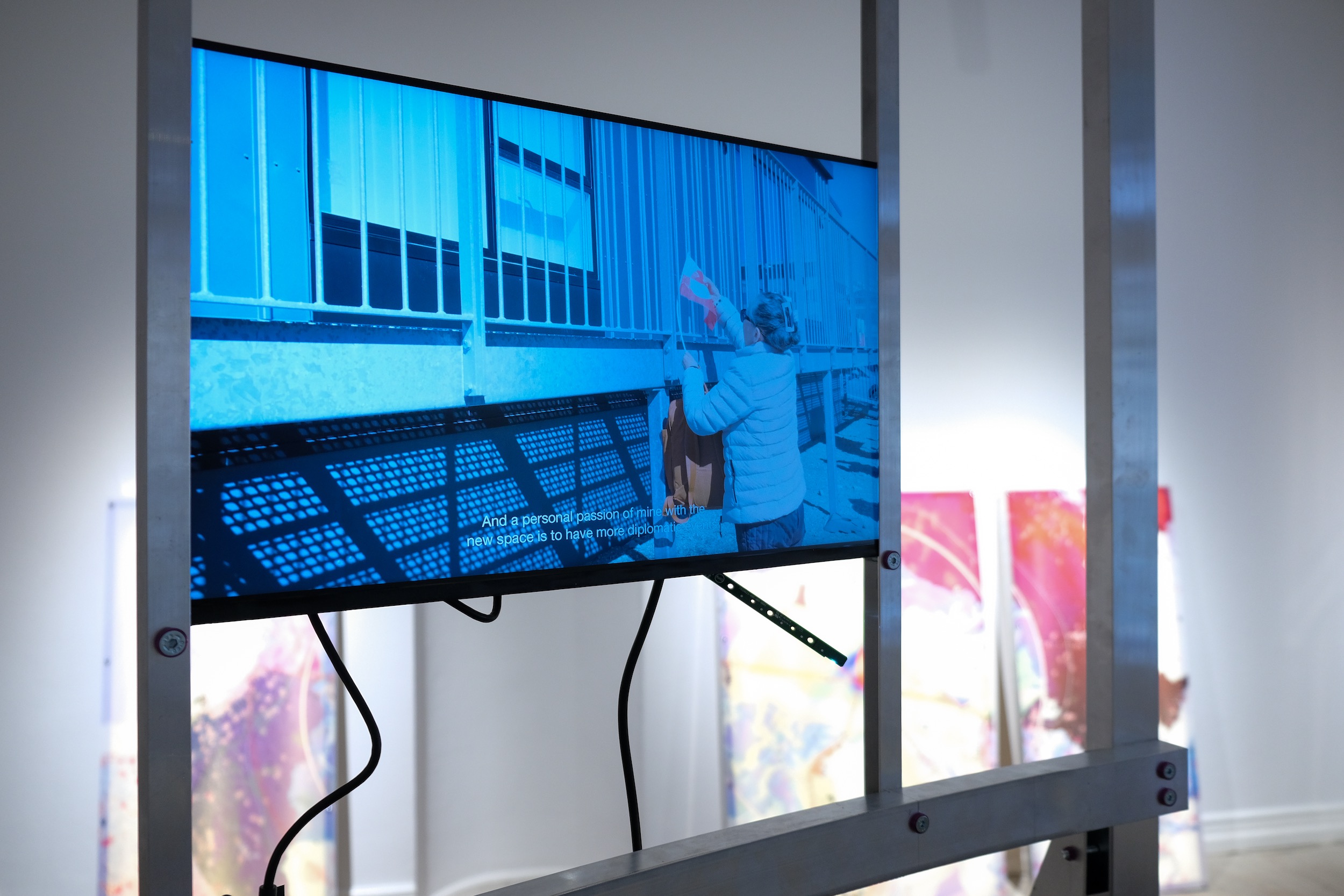 Videoinstallation. Fotokreditering: Gudrun Havsteen-Mikkelsen